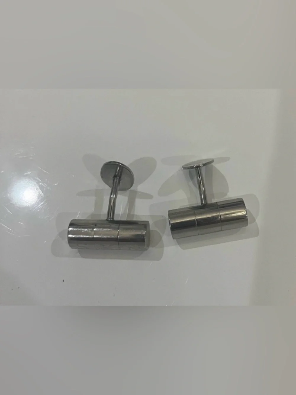 Men’s Silver Secret Message Cuff Links